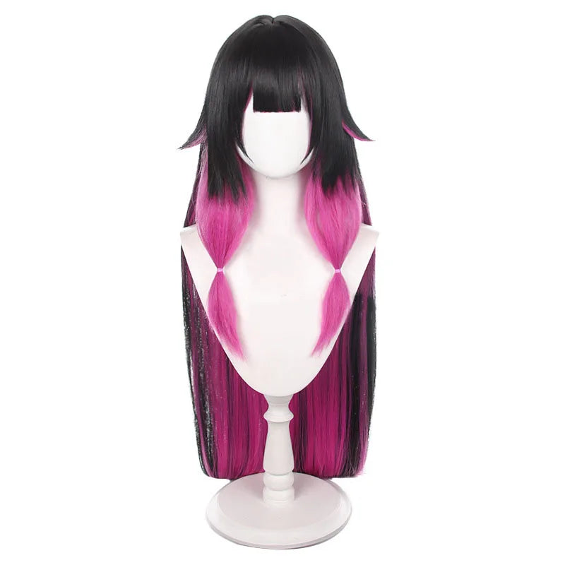Wholesale Game Genshin Impact Anime Wig 110cm Long Straight Columbina Wig Cosplay Synthetic Halloween Heat Resistant Hair Wig