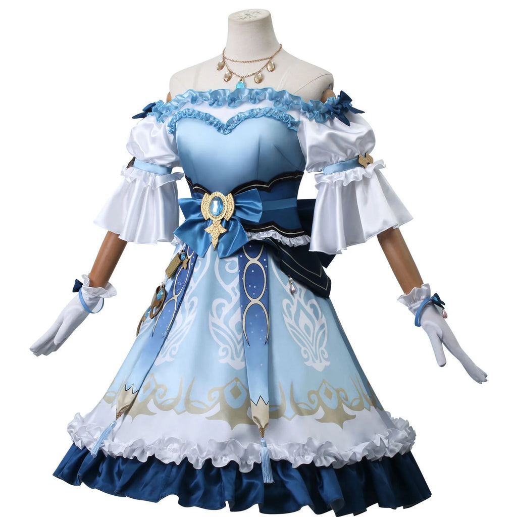 For Genshin Impact Cosplay Costume-Full Set Anime Dress for Adults and Girls Japanese Collaboration by Nilou