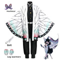 Anime Cosplay Costume Ecoparty Kamado Tanjirou Agatsuma Zenitsu Tomioka Giyuu Coat Cape Cloak