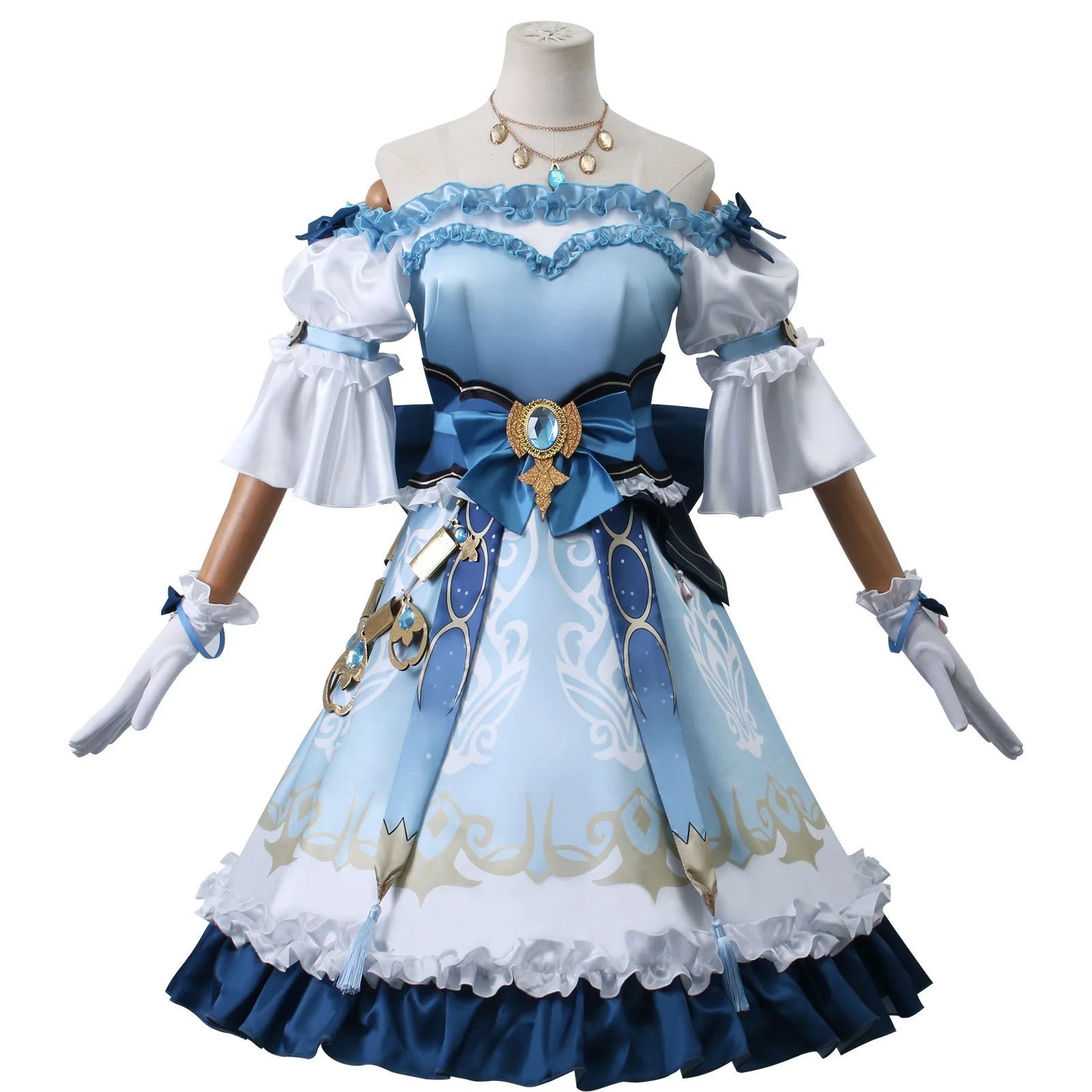 For Genshin Impact Cosplay Costume-Full Set Anime Dress for Adults and Girls Japanese Collaboration by Nilou