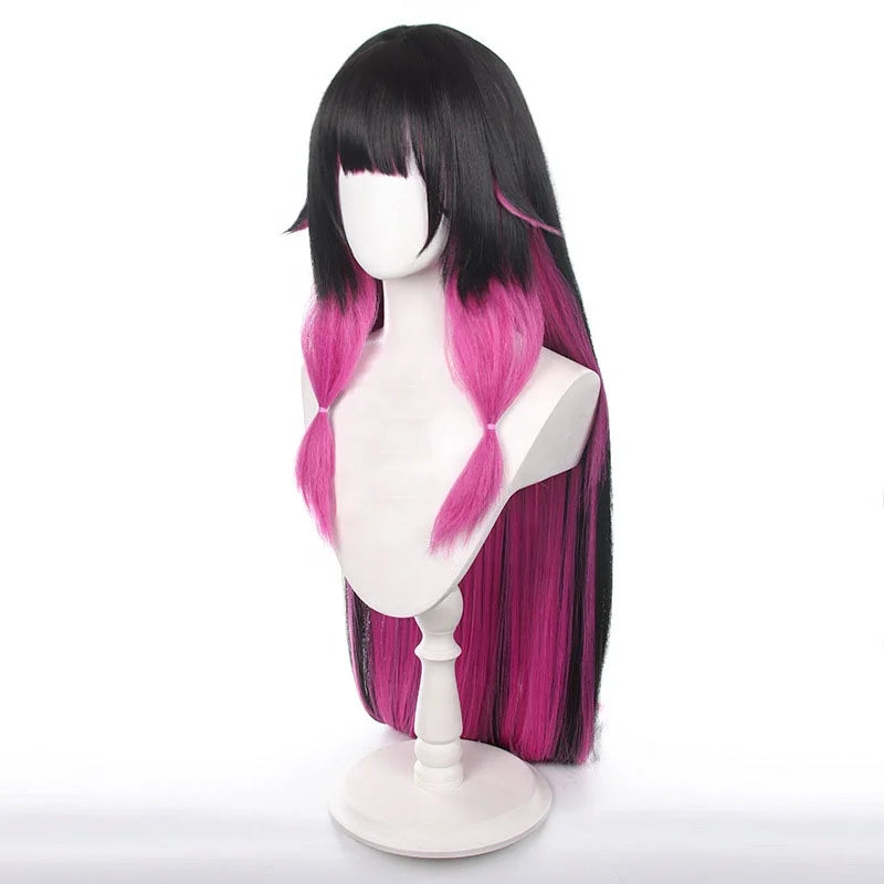 Wholesale Game Genshin Impact Anime Wig 110cm Long Straight Columbina Wig Cosplay Synthetic Halloween Heat Resistant Hair Wig