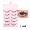 5/10 Pairs Little Devil Lashes Anime Lashes Full Strip Lashes Band Eyelashes Makeup