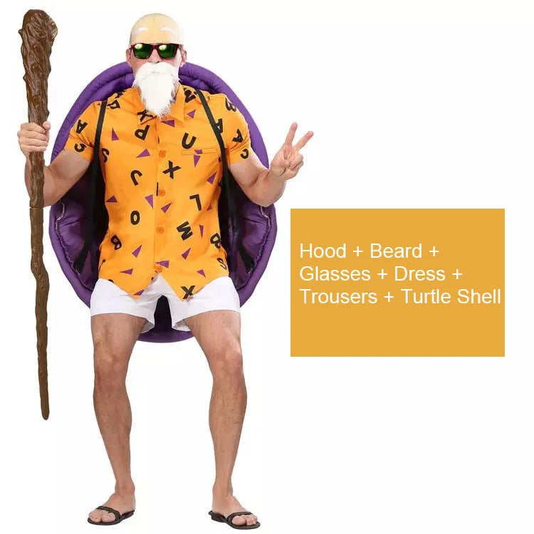 Halloween Adult Men's Wukong Hero Cosplay Full Outfit Set Dragon Anime Costume Cartoon Animal Pattern Dress Character