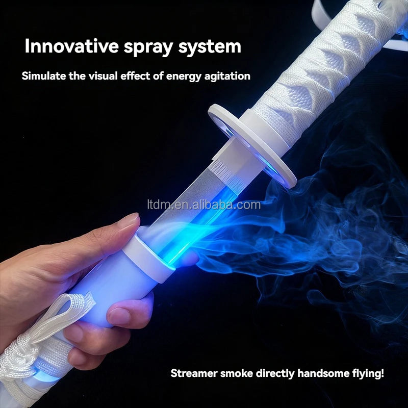LT Sprayable Luminous Demon Sword Cosplay LED Light up 104cm Sword Large Size Anime Sword Gift