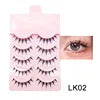 5/10 Pairs Little Devil Lashes Anime Lashes Full Strip Lashes Band Eyelashes Makeup