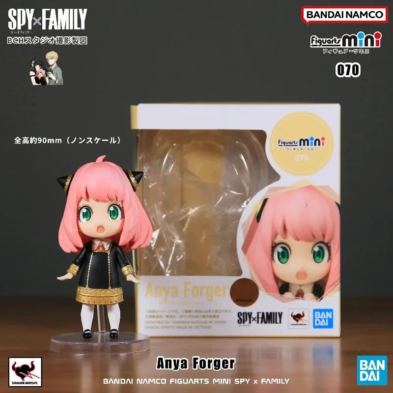 In stock Original Bandai Anime SPY×FAMILY Furyu Anya Forger Loid Forger Bond Forger Yor Forgerr Action Figure model Toys Gifts