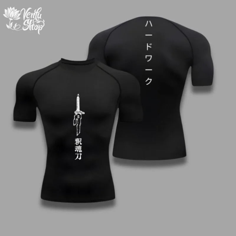 Toji Compression Shirt Sportswear Gymwear Gym Jujutsu Kaisen Compressions Anime Fushiguro Clothing Zenin Muscles