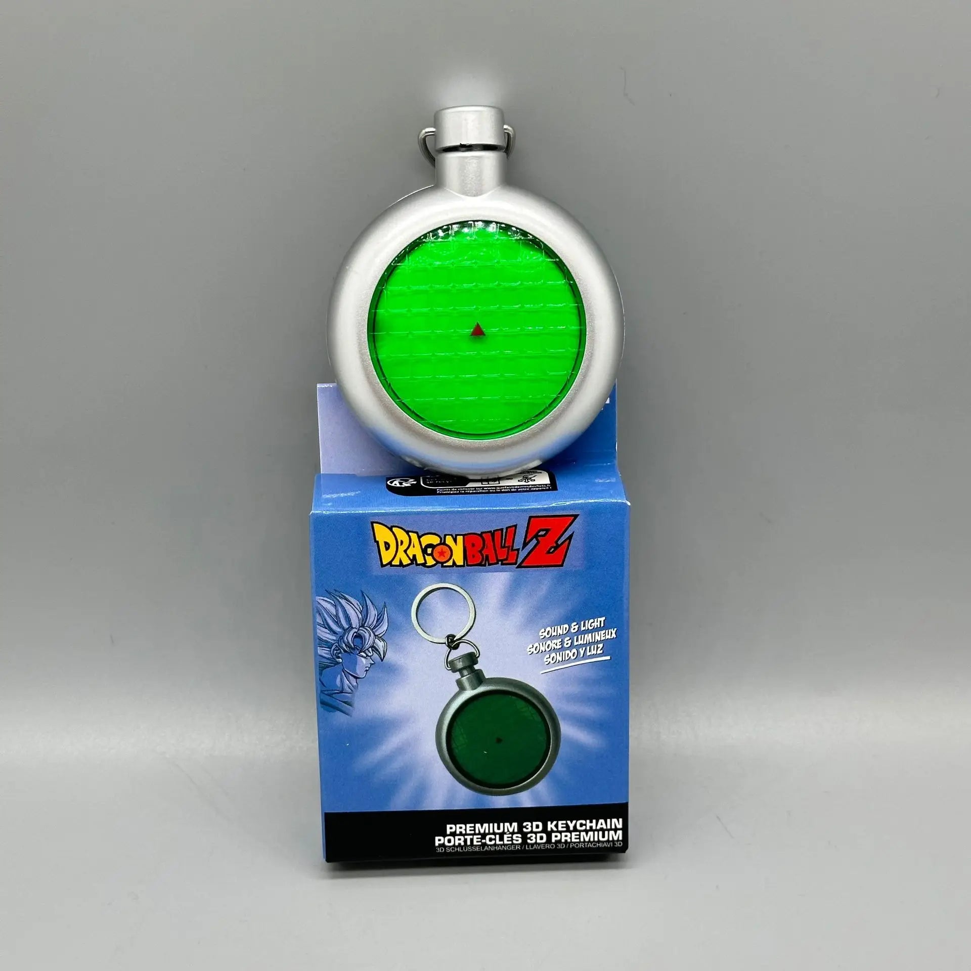 Dragon Ball Z Rechargeable Dragon Ball Radar Keychain With Sound And Light Backpack Ornament Collectible Gift For Anime Fans