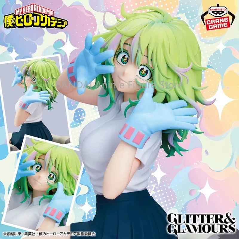 In Stock 100% Original Bandai Glitter Glamours Anime My Hero Academia Toru Hagakure Model Figures Figure Cartoon Holiday Gift
