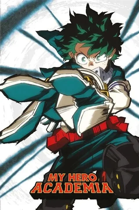 Japanese Anime My-Hero-Academia Poster Cartoon Manga Canvas Painting Wall Art Pictures Home Kids Room Decor Gift