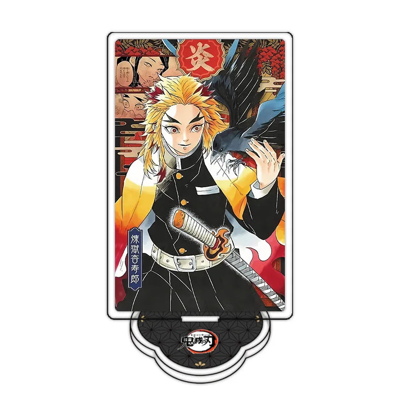 Demon Slayer Kamado Tanjirou Kamado Nezuko Tomioka Giyuu Creative Personalized Acrylic Stand Anime Cartoon HD Desktop Decoration