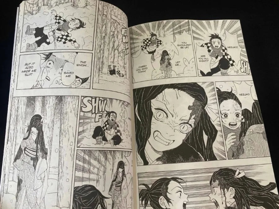 Anime Demon Slayer Volumes Yaiba Japanese Teen Fantasy Science Mystery Suspense Manga Comic Books English