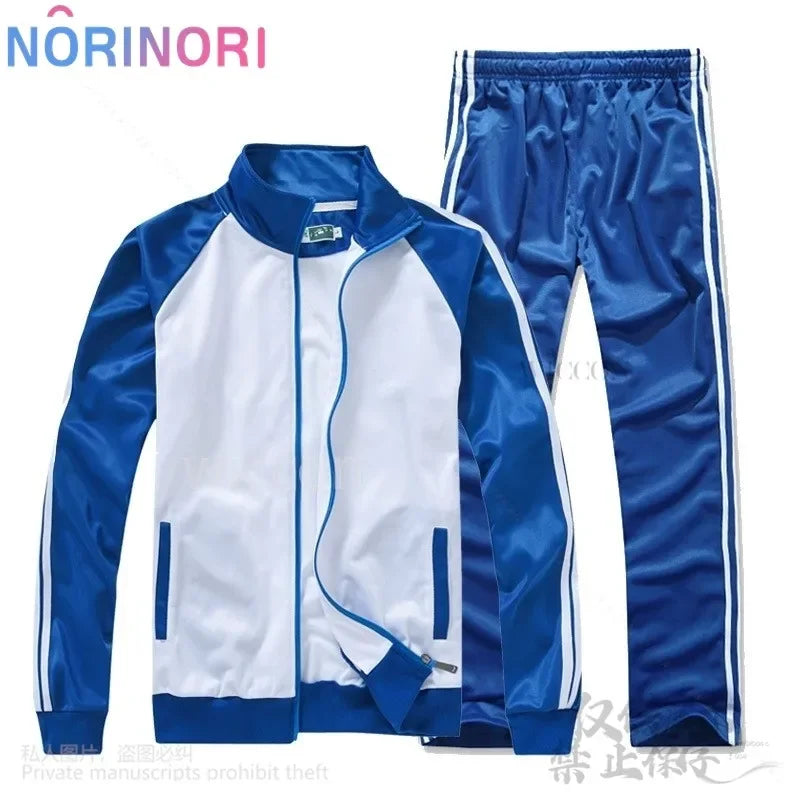 Anime Alien scène jusqu'à Cosplay Costume Tradingcard vêtements de sport uniforme scolaire veste pantalon perruques masque