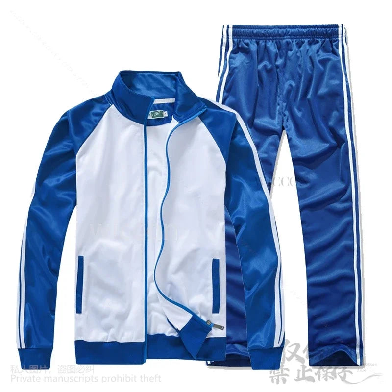 Anime Alien scène jusqu'à Cosplay Costume Tradingcard vêtements de sport uniforme scolaire veste pantalon perruques masque