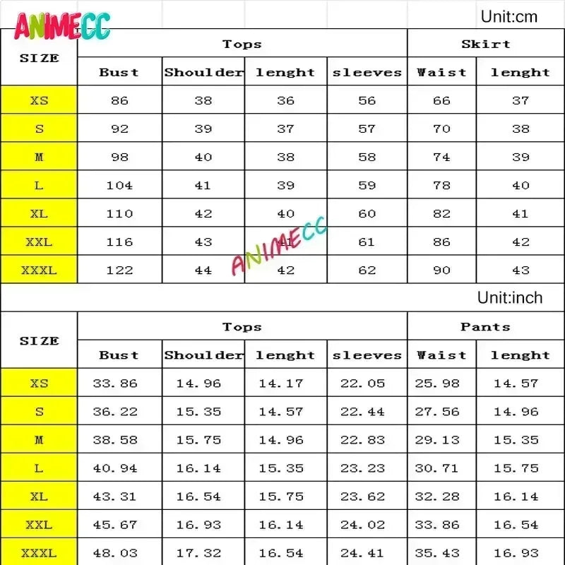 ANIMECC in Stock XS-XL Itadori Yuji Cosplay Female Girls Women Anime School Uniforms Jk Skirt Hoodie Halloween Party Outfits