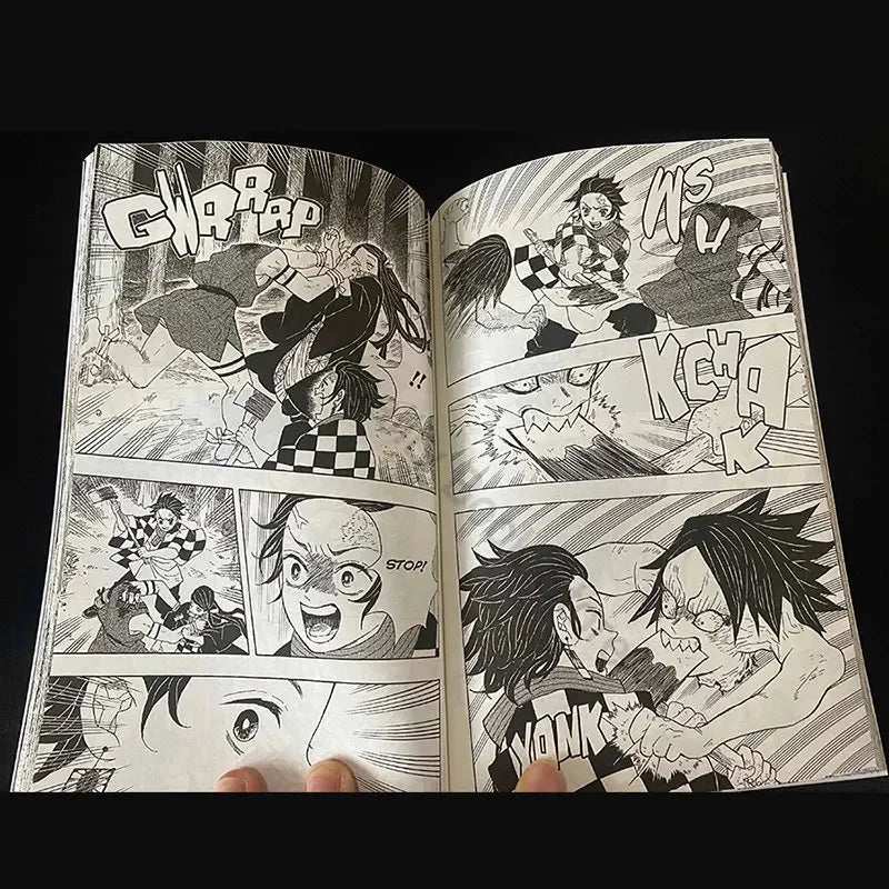 Anime Demon Slayer Volumes Yaiba Japanese Teen Fantasy Science Mystery Suspense Manga Comic Books English