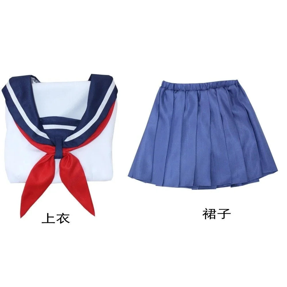 Ayano Aishi Cosplay  Ayano Aishi Jk Costume Synthetic Wig Anime Role Playing CostumesCostumes