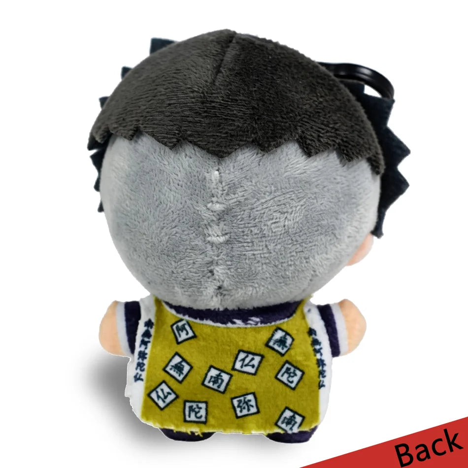 12 types of anime "Demon Slayer" 12cm plush toys of Giyu Tomioka Tanjiro Kamado  Nezuko Kamado  Zenitsu Agatsuma  as gifts
