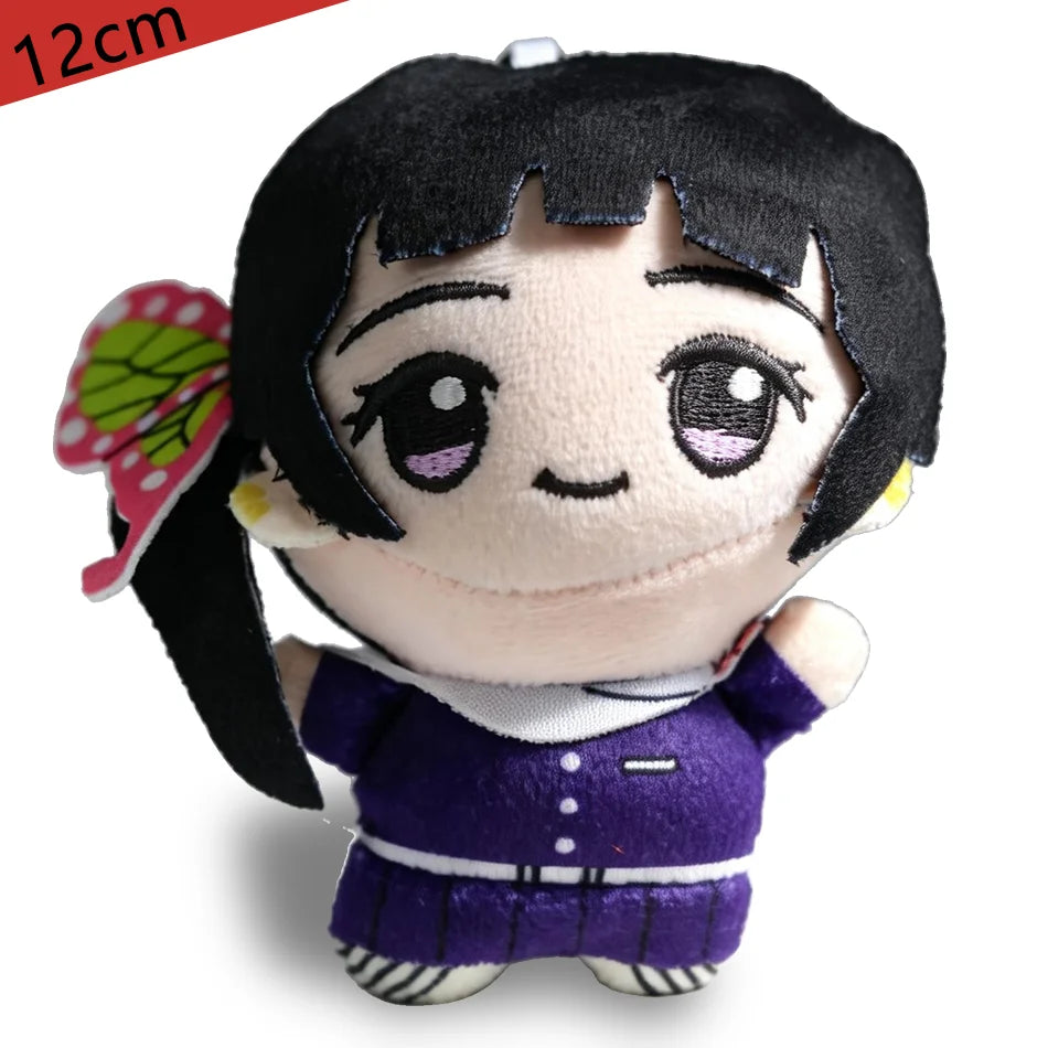12 types of anime "Demon Slayer" 12cm plush toys of Giyu Tomioka Tanjiro Kamado  Nezuko Kamado  Zenitsu Agatsuma  as gifts