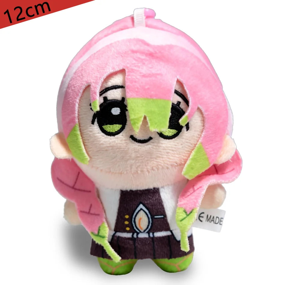 12 types of anime "Demon Slayer" 12cm plush toys of Giyu Tomioka Tanjiro Kamado  Nezuko Kamado  Zenitsu Agatsuma  as gifts