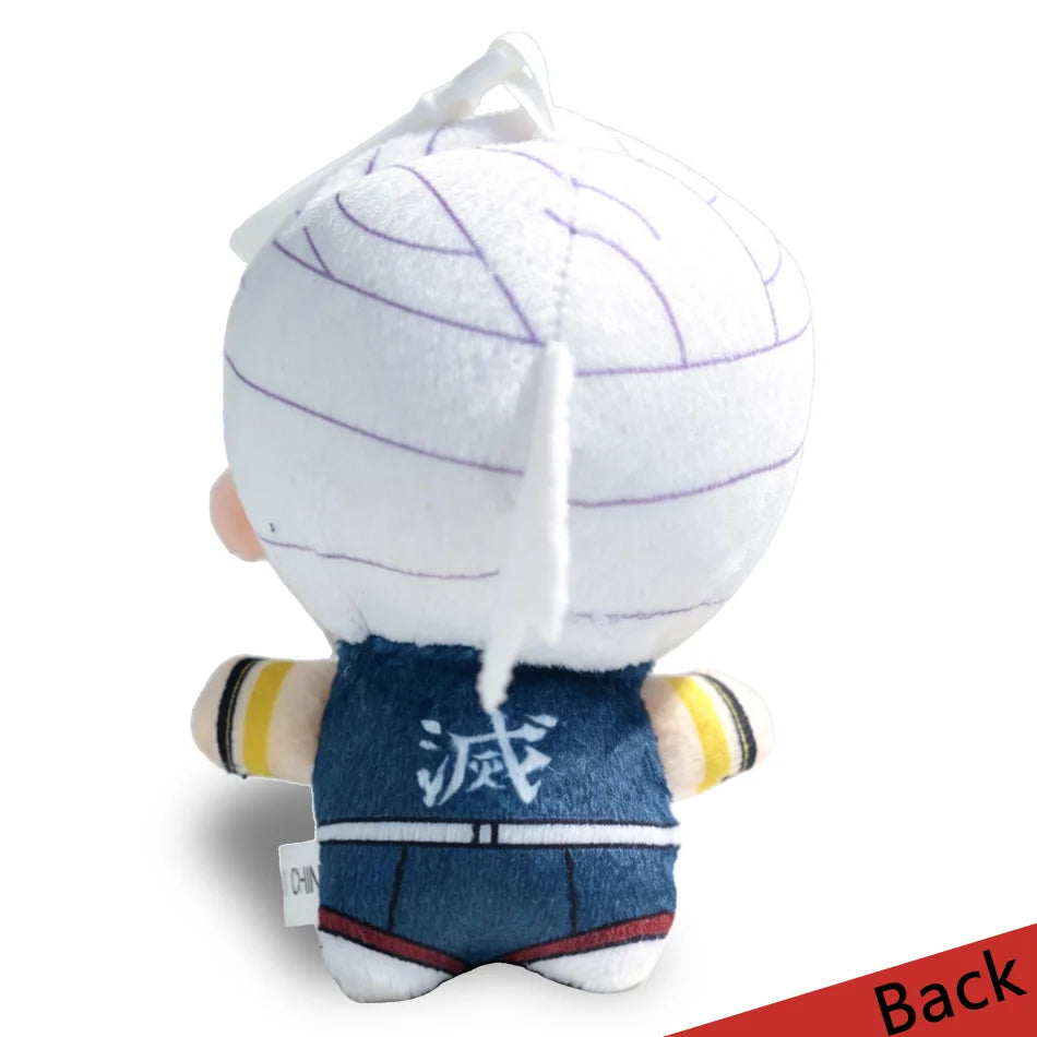 12 types of anime "Demon Slayer" 12cm plush toys of Giyu Tomioka Tanjiro Kamado  Nezuko Kamado  Zenitsu Agatsuma  as gifts