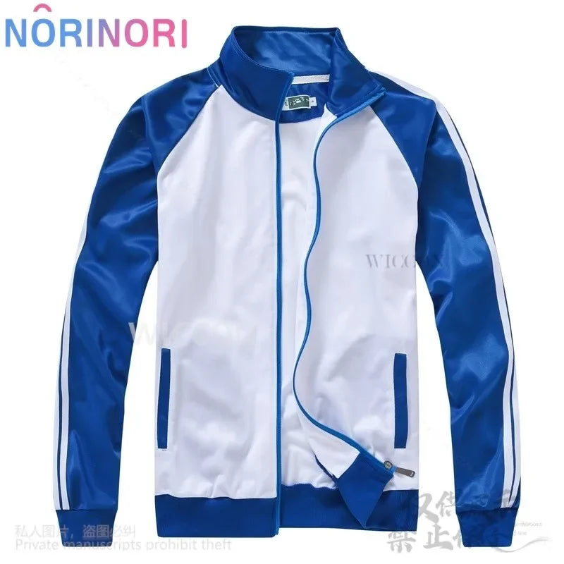 Anime Alien scène jusqu'à Cosplay Costume Tradingcard vêtements de sport uniforme scolaire veste pantalon perruques masque