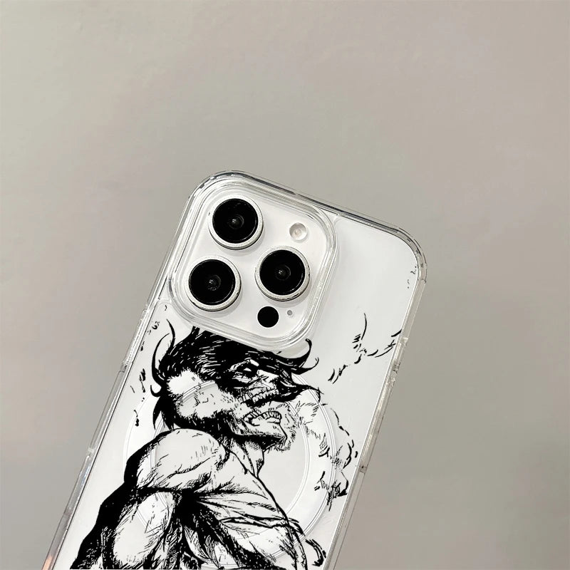 Attack on Titan Colossal Titan Case for Samsung Galaxy S26 S25 Edge S24 S23 Ultra Plus FE A57 A56 A55 A54 A36 A35 A17 A16 Cover