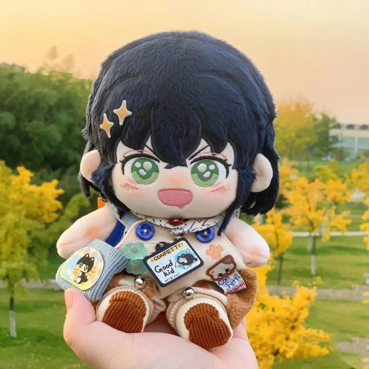 20cm Demon Slayer Hashibira Inosuke  Plush Cute Kawaii Stuffed Doll Anime Figure Pillow Cosplay Birthday Gift