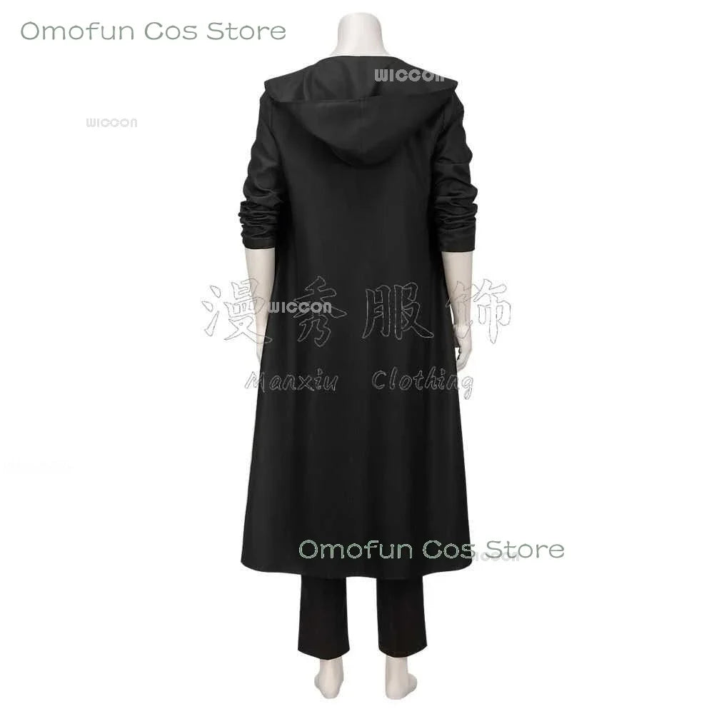 Anime Knight Killer Sung Jin-woo Solo Sung Jinwoo Leveling Cosplay Costume Wig Shun Mizushino Trench Coat Halloween Cos  Outfit