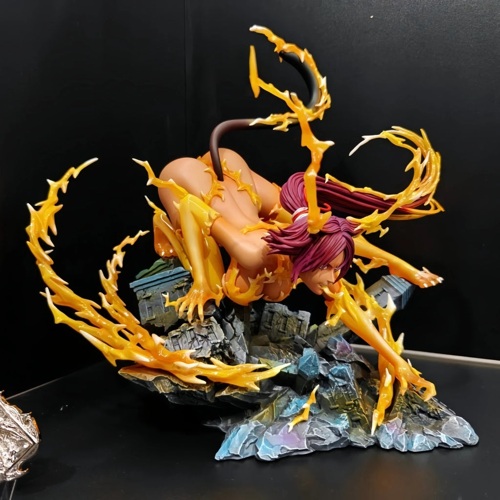 Bleach Yoruichi Shihouin Figure, 23cm Thousand-Year Blood War Arc Model, Anime Desktop Display Statue Collectible