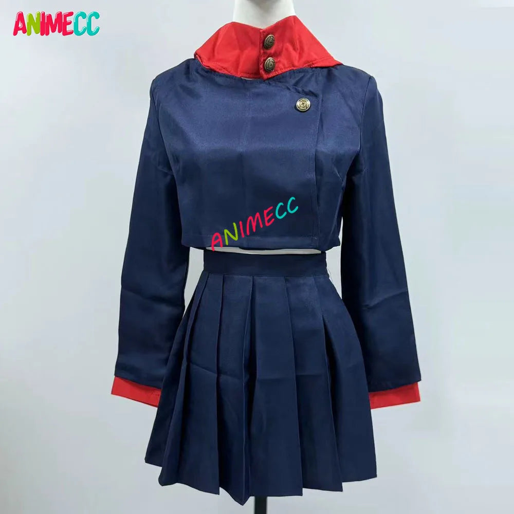 ANIMECC in Stock XS-XL Itadori Yuji Cosplay Female Girls Women Anime School Uniforms Jk Skirt Hoodie Halloween Party Outfits