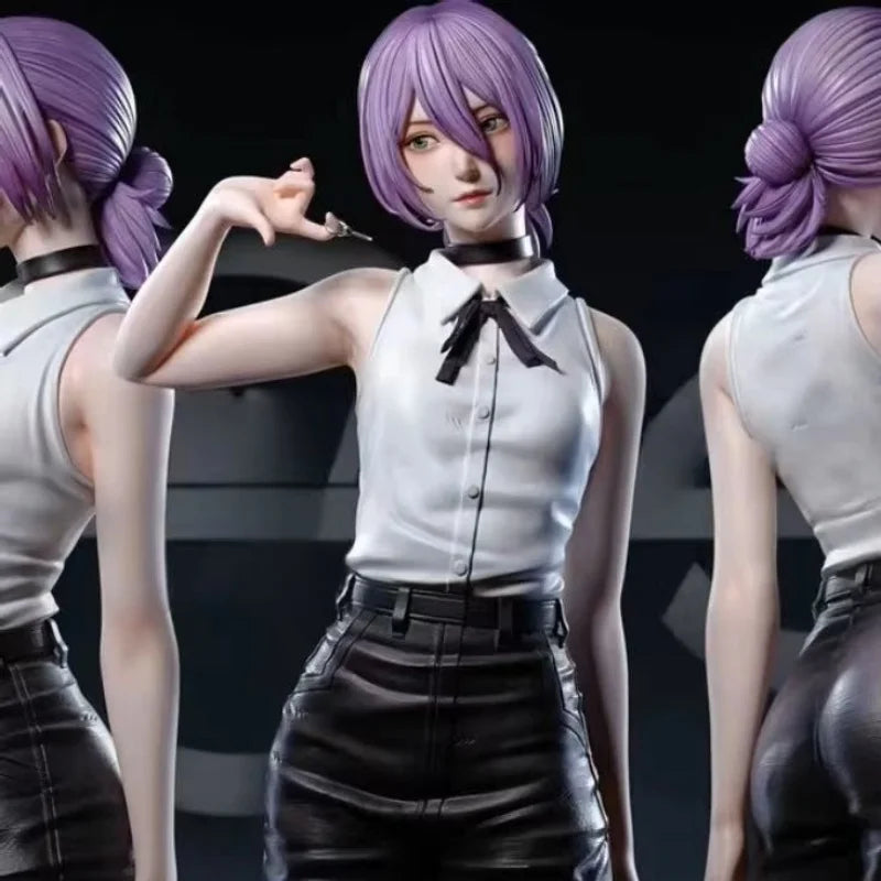 Chainsaw Man Reze Reese Devil Series Sexy Girl Pvc Statue Anime Figurine Model Desktop Ornament Collection Toys Birthday Gifts