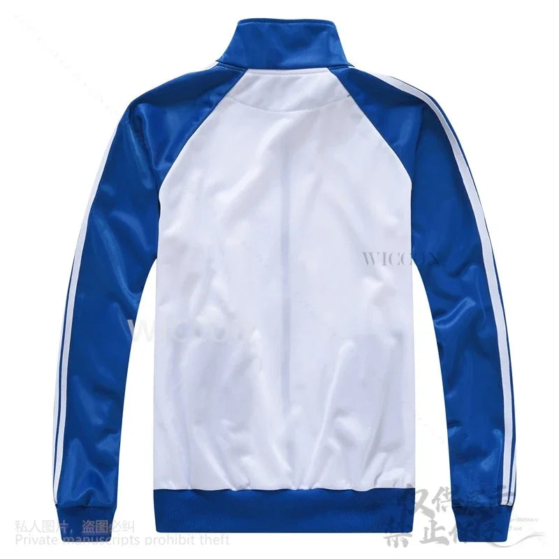 Anime Alien scène jusqu'à Cosplay Costume Tradingcard vêtements de sport uniforme scolaire veste pantalon perruques masque