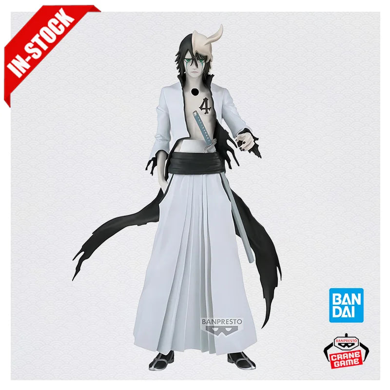 Original Genuine Model Banpresto Maximatic Bleach 23cm Ulquiorra Cifer Anime Figure Toys Birthday Gifts Figurine Collections