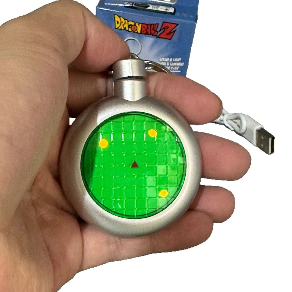 Dragon Ball Z Rechargeable Dragon Ball Radar Keychain With Sound And Light Backpack Ornament Collectible Gift For Anime Fans
