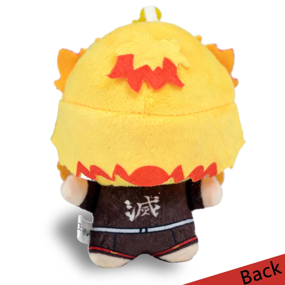12 types of anime "Demon Slayer" 12cm plush toys of Giyu Tomioka Tanjiro Kamado  Nezuko Kamado  Zenitsu Agatsuma  as gifts