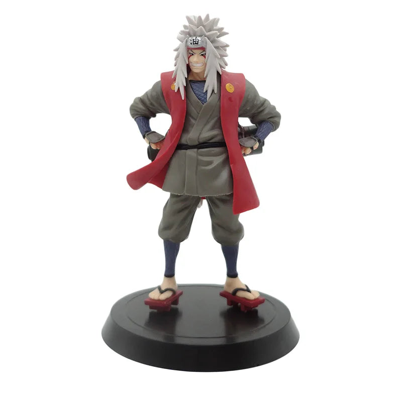 Lover Anime NARUTO Figure Jiraiya Smile Standing PVC Action Figure NARUTO Jiraiya Naruto Teacher Orochimaru Sasuke Toy Gift