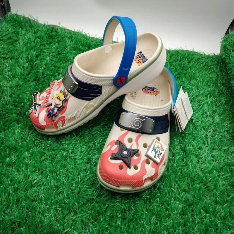 Naruto-themed Summer Flip-Flops Outdoor Beach Sandals Adult Flip-Flops