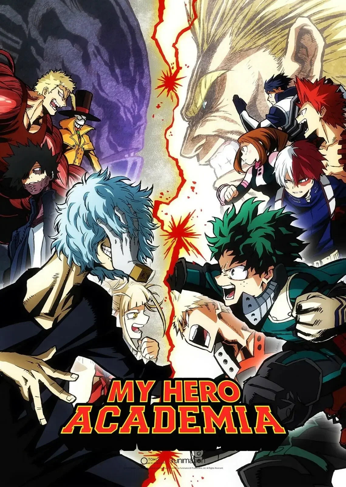 Japanese Anime My-Hero-Academia Poster Cartoon Manga Canvas Painting Wall Art Pictures Home Kids Room Decor Gift