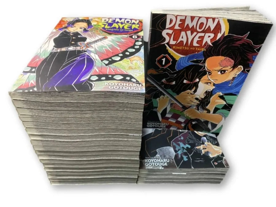 Anime Demon Slayer Volumes Yaiba Japanese Teen Fantasy Science Mystery Suspense Manga Comic Books English