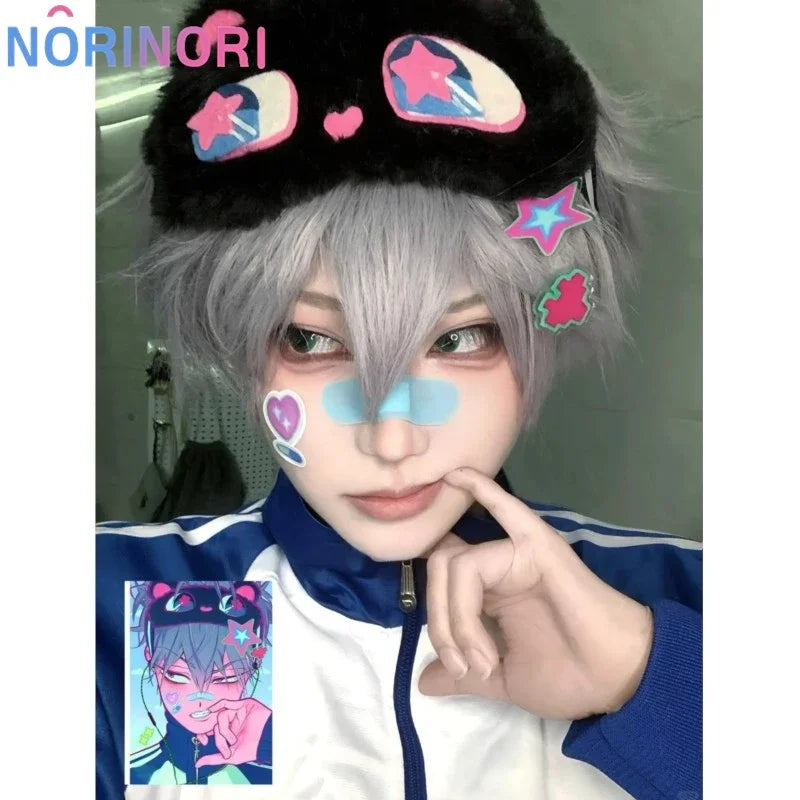 Anime Alien scène jusqu'à Cosplay Costume Tradingcard vêtements de sport uniforme scolaire veste pantalon perruques masque