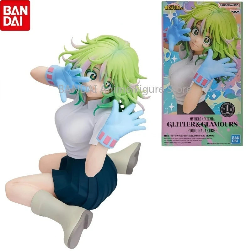 In Stock 100% Original Bandai Glitter Glamours Anime My Hero Academia Toru Hagakure Model Figures Figure Cartoon Holiday Gift
