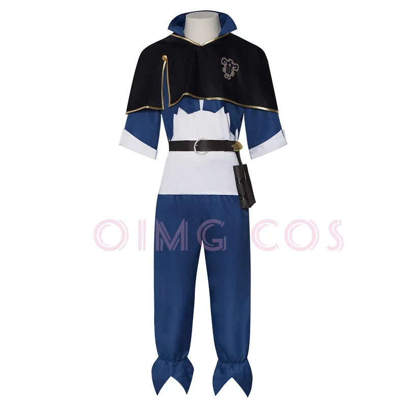 Black Clover Asta Cosplay Costume Adult Carnival Uniform Halloween  Anime Party Costumes Masquerade Women Game