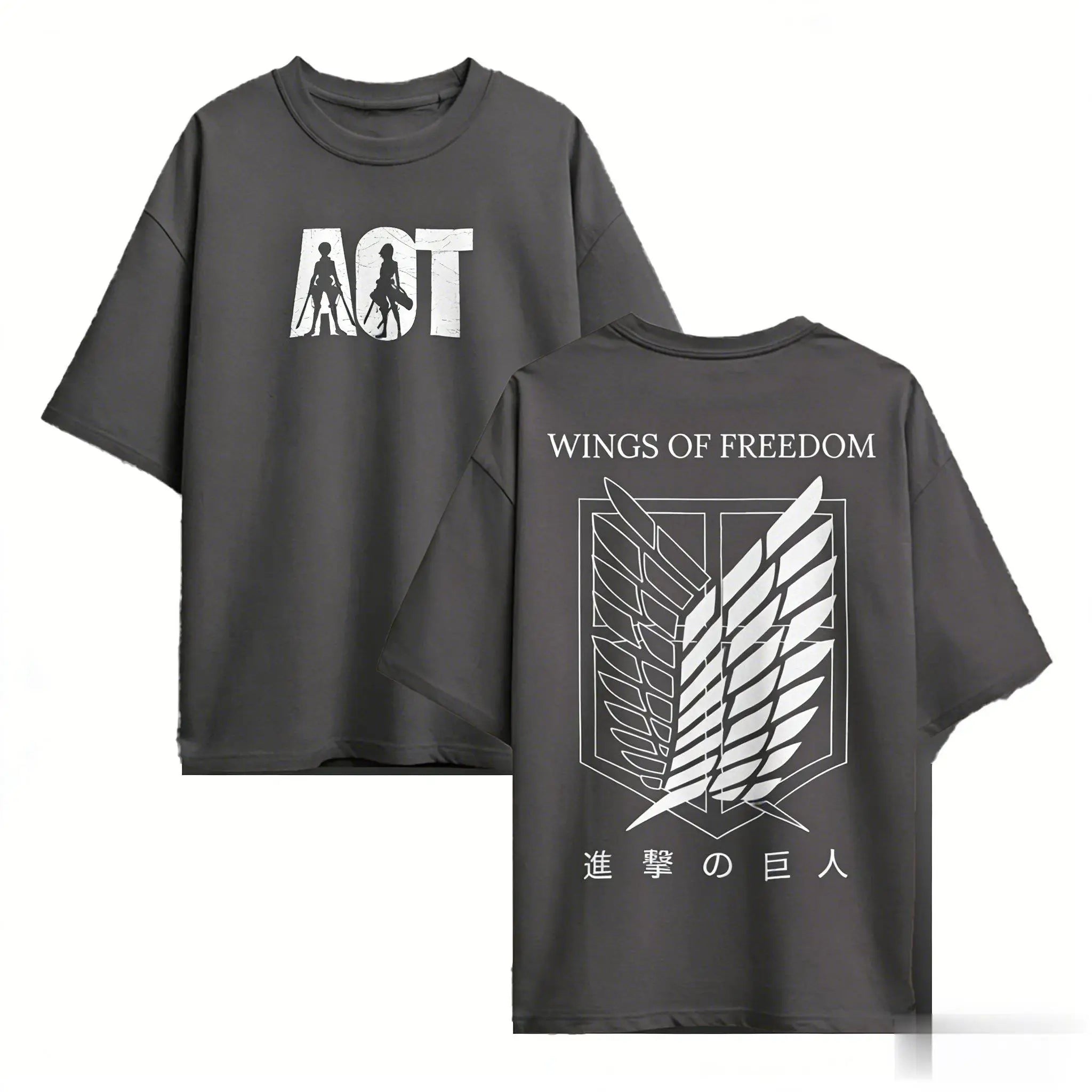 Attack on Titan Anime T Shirt Men Women Graphic Tee 2026 Summer Oversized Short Sleeve Casual Tops Cotton Streetwear Y2k Clothes